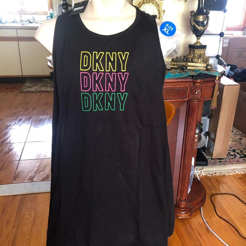 DKNY ​Logo T-Shirt Dress XL